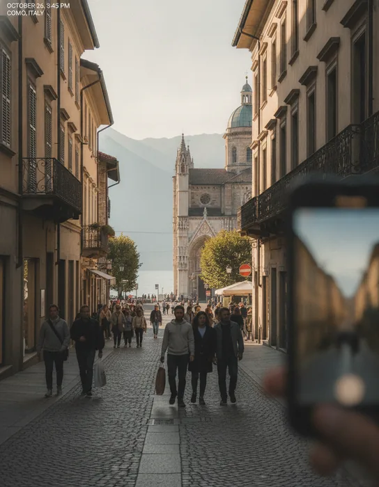 Como - zona servita dagli elettricisti